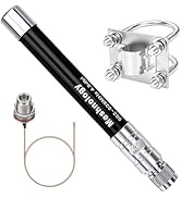Meshnology Waterproof 915mhz Lora 4.8dbi Fiberglass Antenna with 20cm Adapter Cable for Helium Ho...