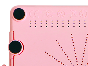 Non-slip rubber feet