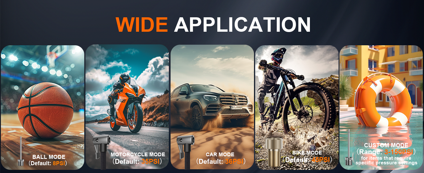 portable tire inflator