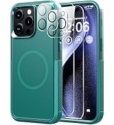 Diverbox for iPhone 15 pro max case - [Compatible with MagSafe] [with Screen Protector ] [Shockpr...
