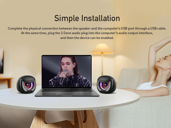 Desktop Speaker Mounting Style