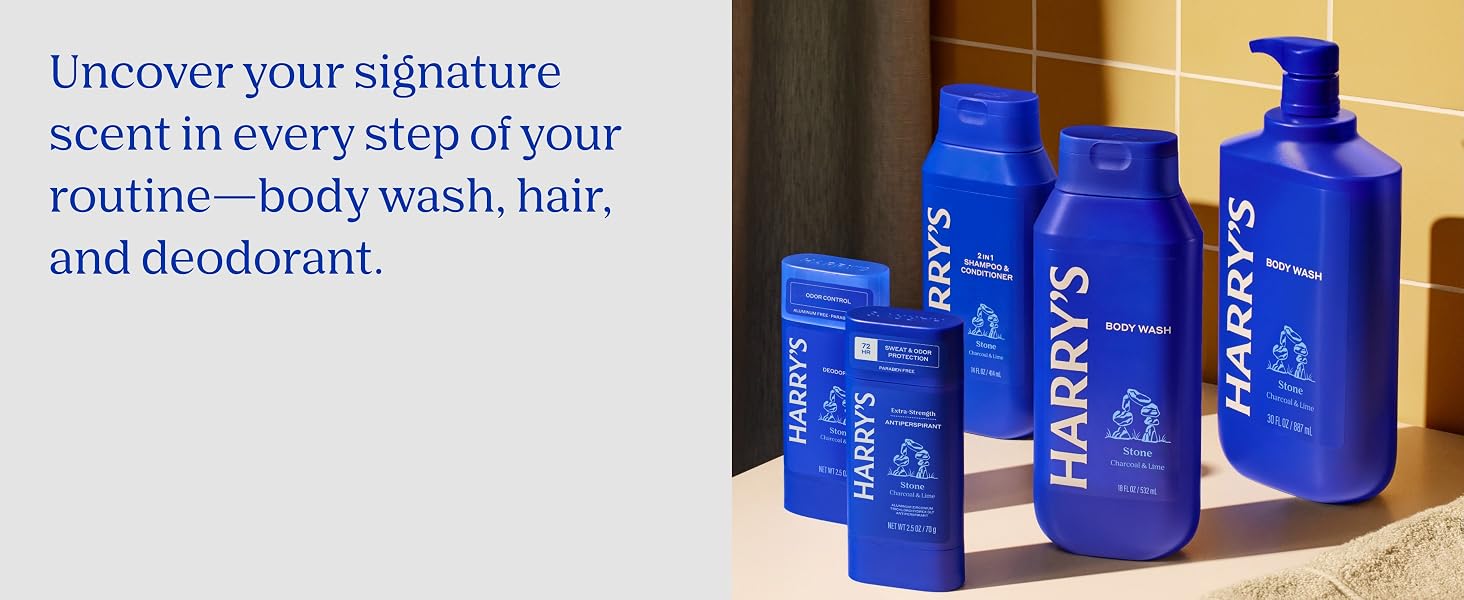 mens body wash signature scent