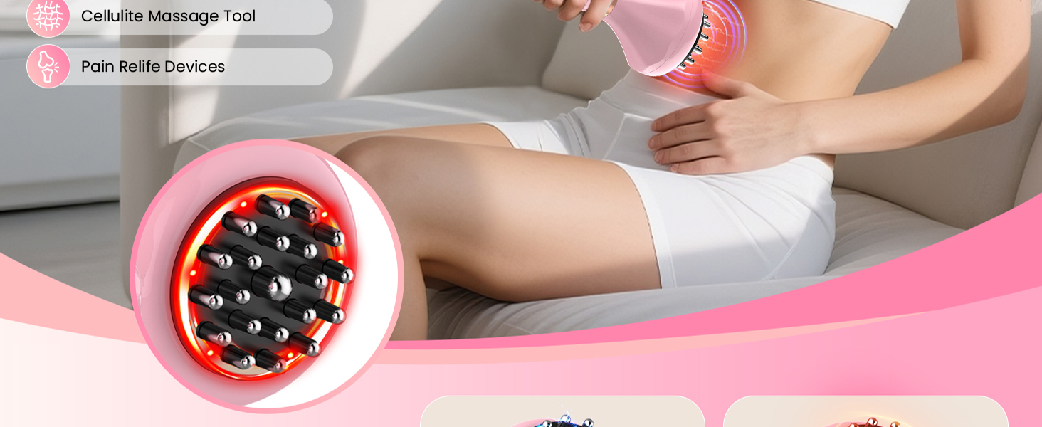 Lymphatic Drainage Massager - Anit Cellulite Massage Tool