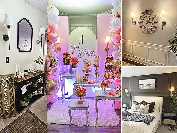 Perfect ambiance for any occasion, whether it's party night or a cozy evening at home.