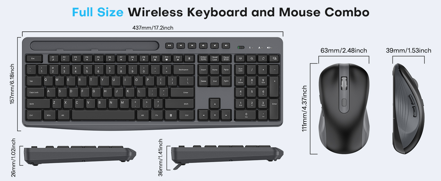 keyboard and mouse