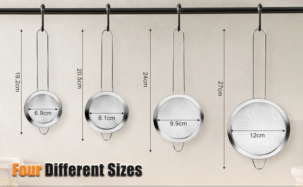 strainers fine mesh