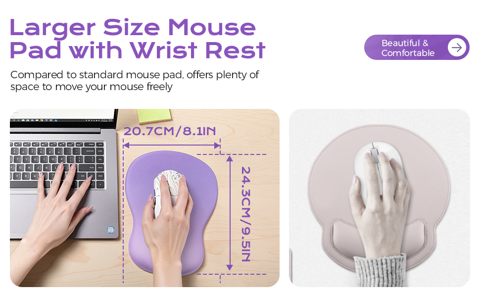 carpal tunnel mouse pad