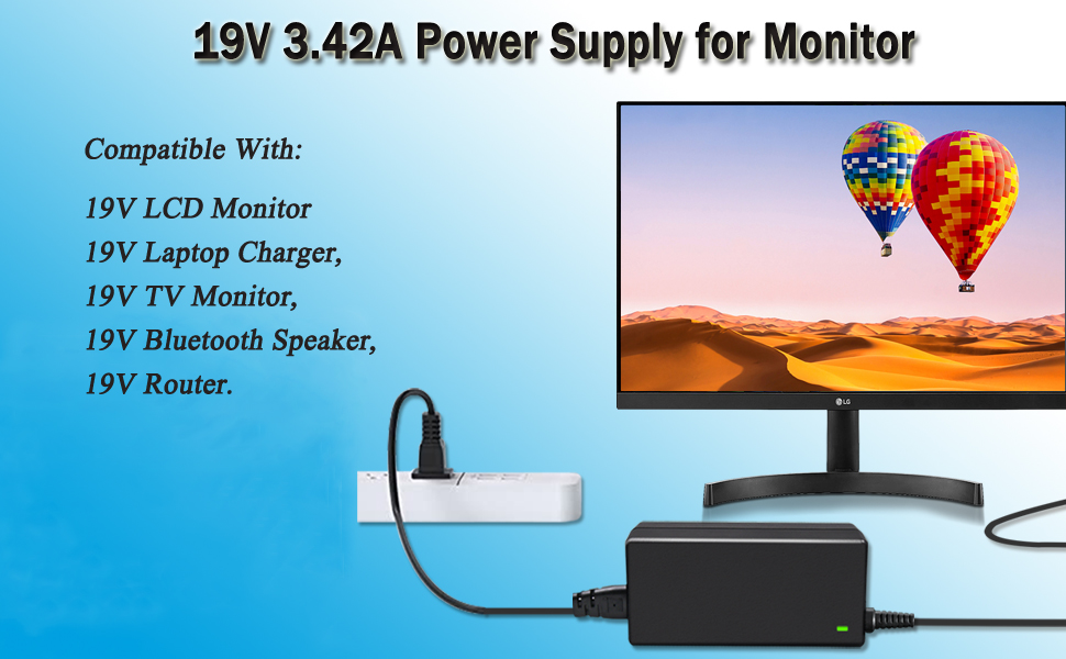 19v monitor power supply