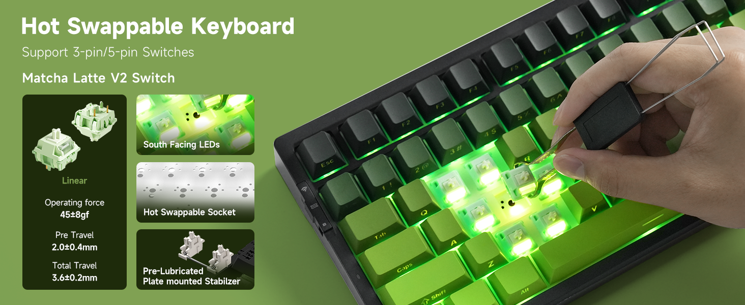 gaming keyboard, mechanical keyboard, creamy keyboard, wireless gaming keyboard,keyboard gaming