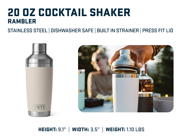 20 oz cocktail shaker