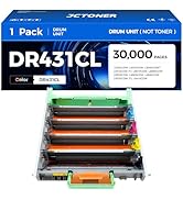 DR431CL Drum Unit High Yield Replacement for Brother DR-431CL Imaging Drum Compatible with MFC-L8...