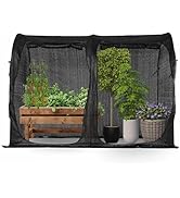 Large Tunnel 8.2'x4' Sunshade Cloth Gardening Net,Easy Set up 6FT Tall Crops Shade Net Cover, UV ...