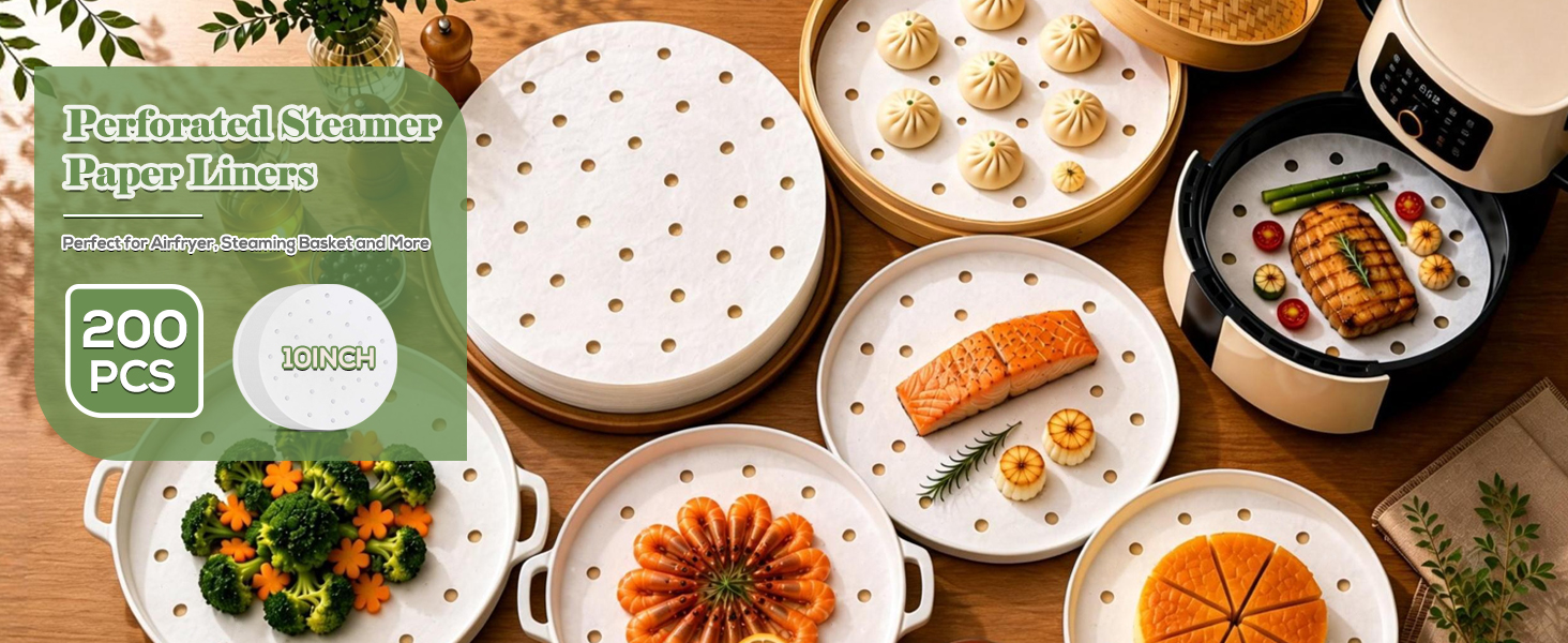 perforated air fryer liners