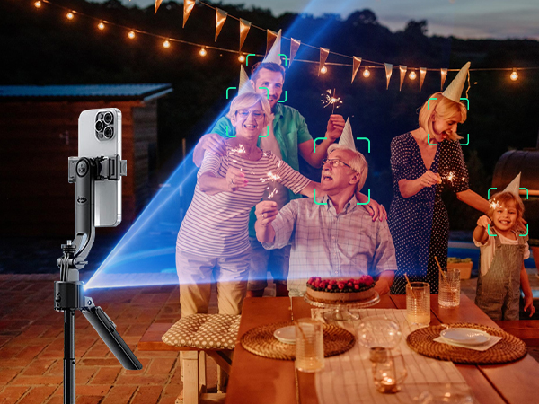 selfie stick for iphone with light