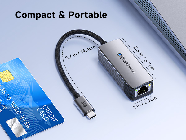 USB C to 10Gb Ethernet Adapter