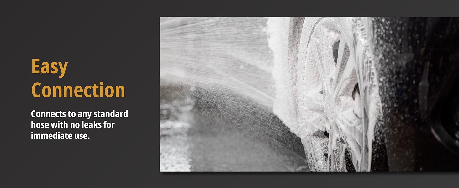 cyclone foam sprayer high-foaming car wash professional-grade clean cannon spray garden hose 