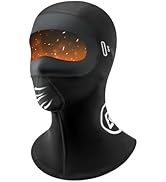 ROCKBROS Balaclava Ski Mask, Thermal Full Face Mask for Winter, Face Cover Under Helmet Wear for ...