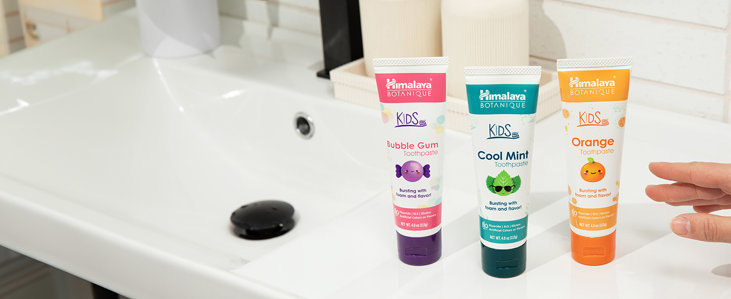 kids toothpaste