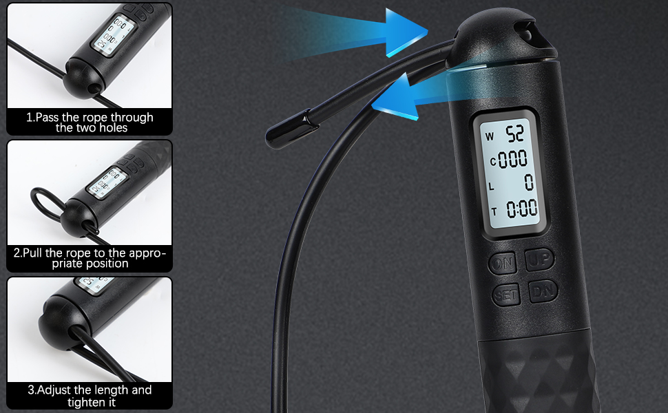 Skipping Rope With Counter Gravity Ball
