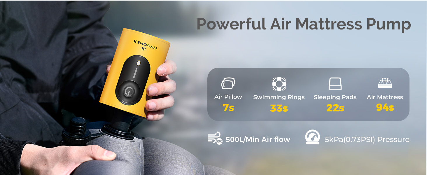 Portable Air Pump for Inflatables