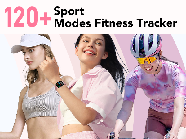 120+ Sport Modes Fitness Tracker