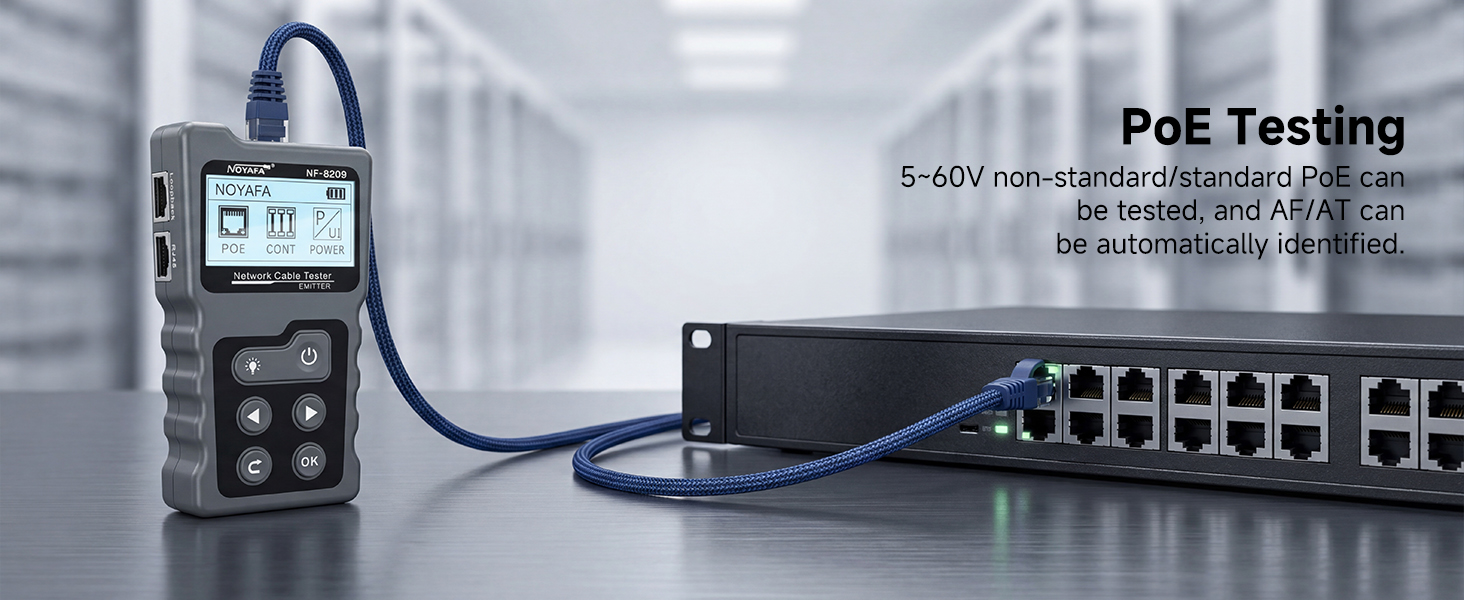 NOYAFA NF-8209 Network Cable Tester