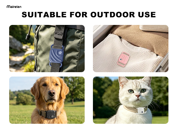 soft pet tracker collar accessory tracker case for cat dog collar double loop two loops anti scratch