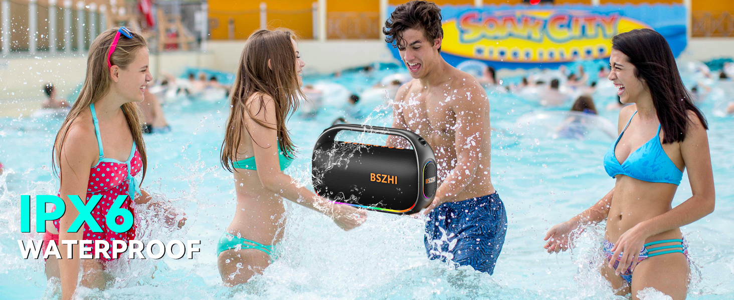 waterproof Bluetooth speaker