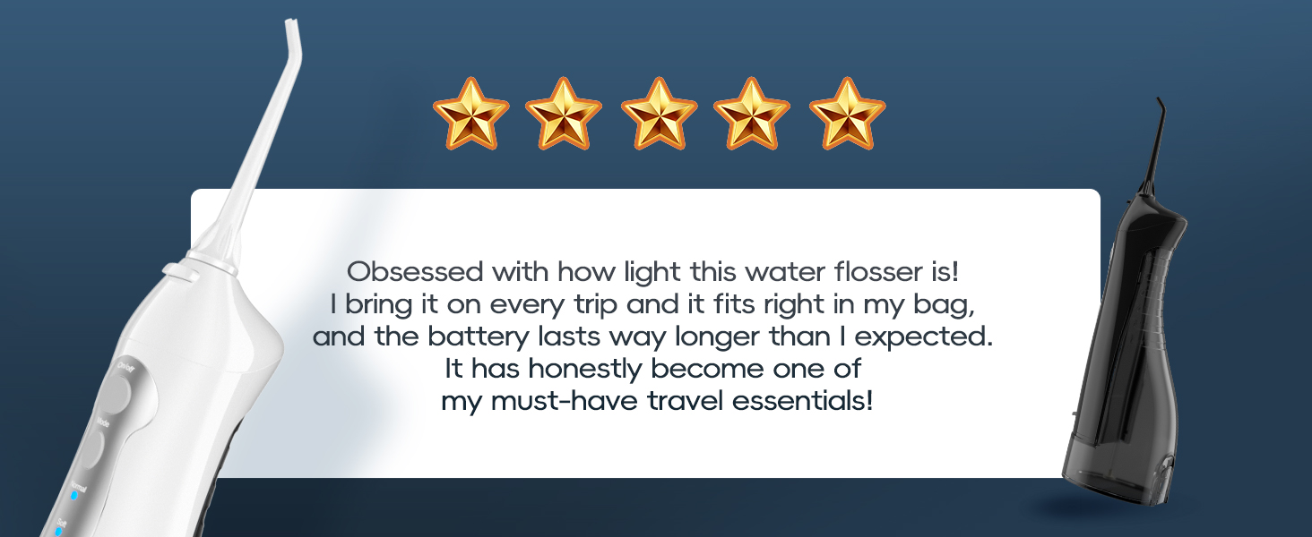 rechargeable water flossers