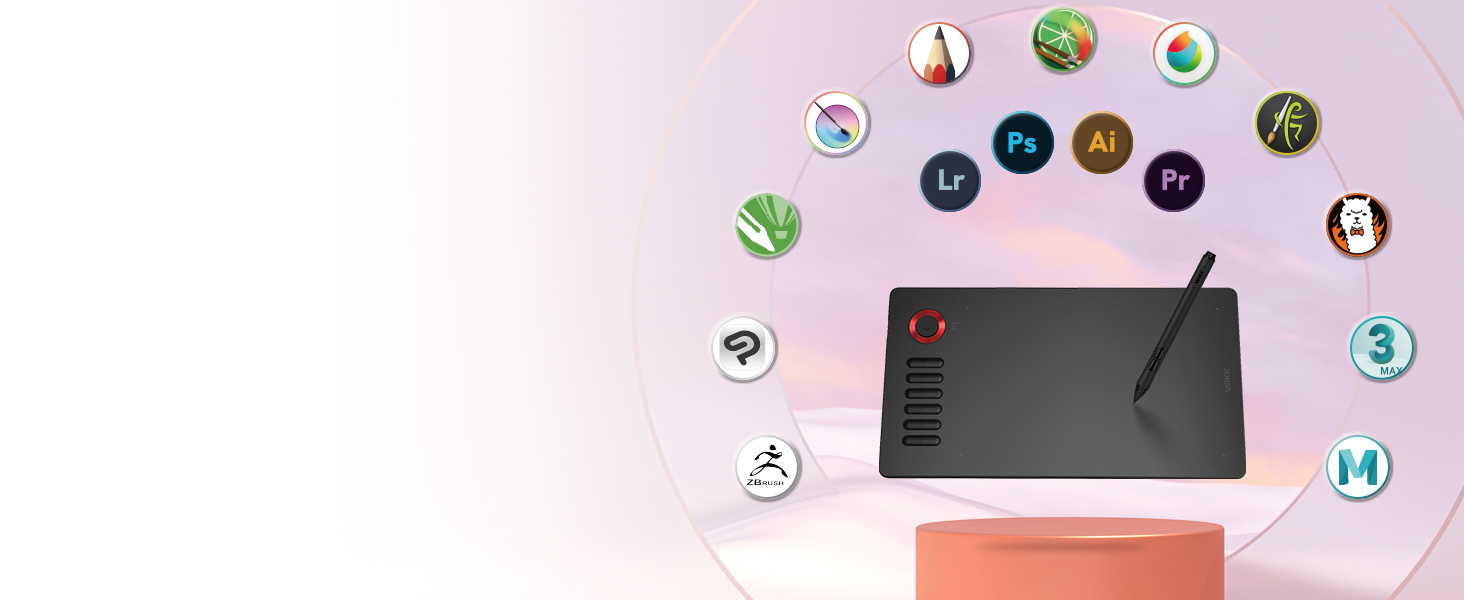 Muti-Software drawing tablet