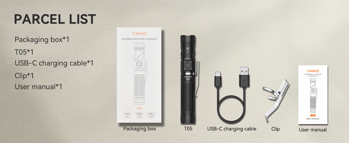 magnetic flashlight rechargeable