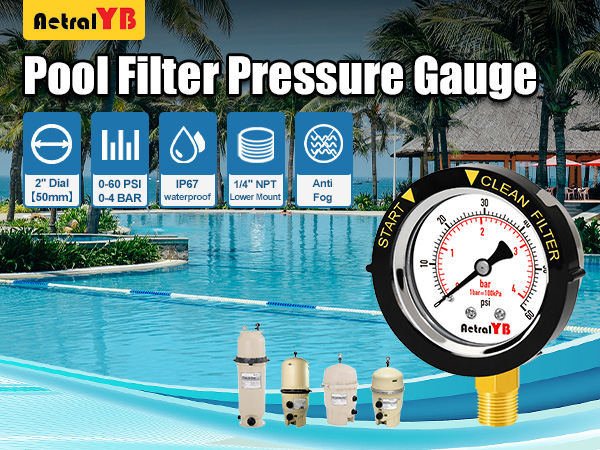 pool pressure gauge
