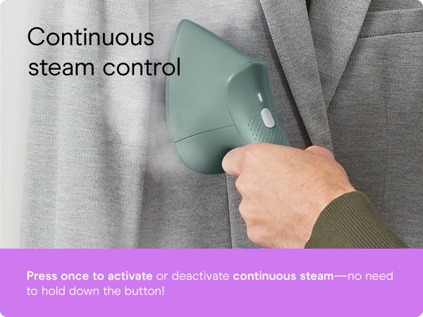 Conair 2 in 1 steamer iron pressing extreme steam clothes large soleplate continuous