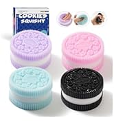 4Pcs Taba Fidget Squishy Toys, Ultra Soft Stress Relief Toys for Kids Adults, Kawaii Cute Cookies...