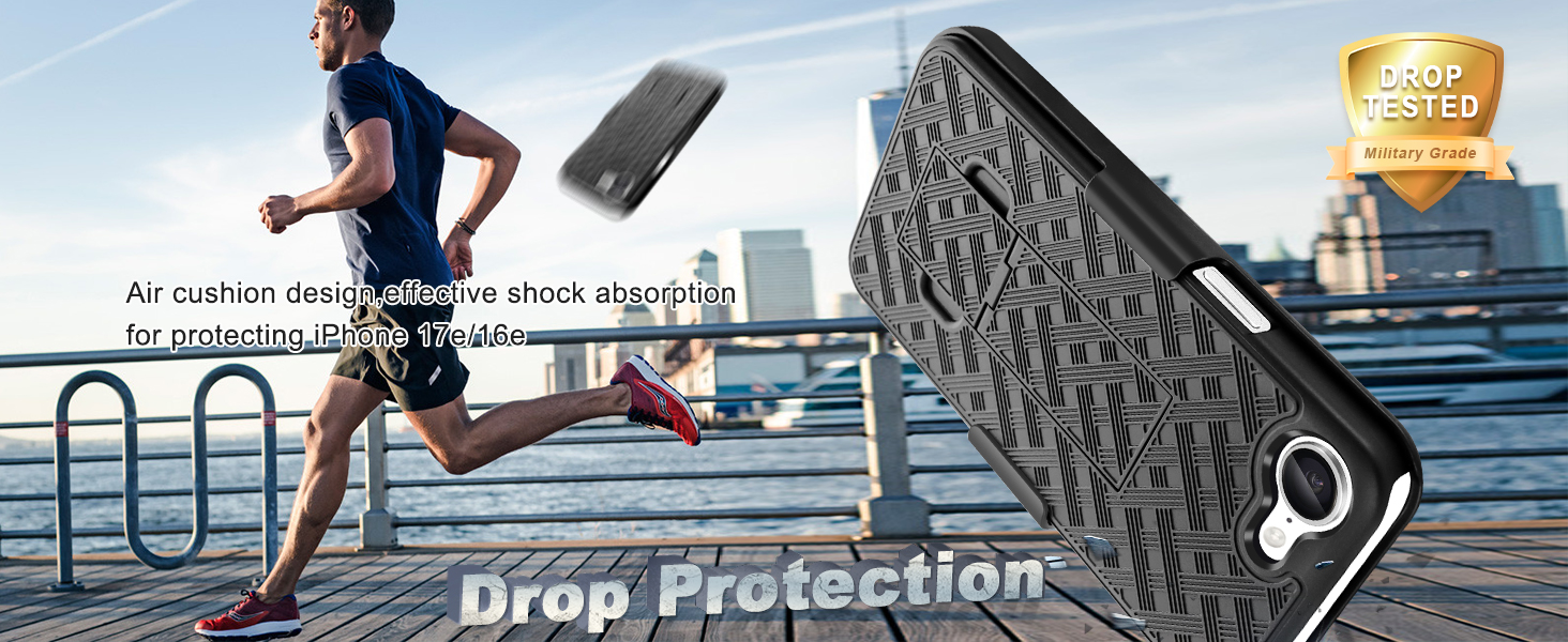 iphone 17e case belt clip shockproof case