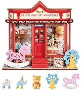 Rolife DIY Miniature House Kit 1:32 Whimsy Toy Shop Diorama Dollhouse Tiny House Model Building S...