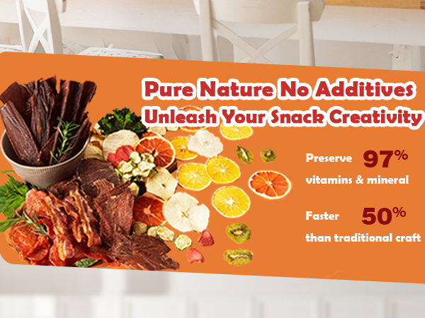 Pure Nature No Additives,Unleash Your $nack Creatiuity