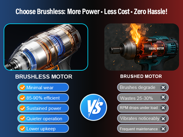 brushless impact drivers