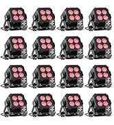 Dazzlingstage Mini Led Stage Lights, Corded 4 * 8w Led Par Lights, Lightweight RGBW 4IN 1 LED Sta...