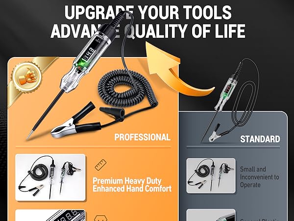 Automotive Test Light,Electrical Tester, Circuit Tester, Voltage Tester Pen