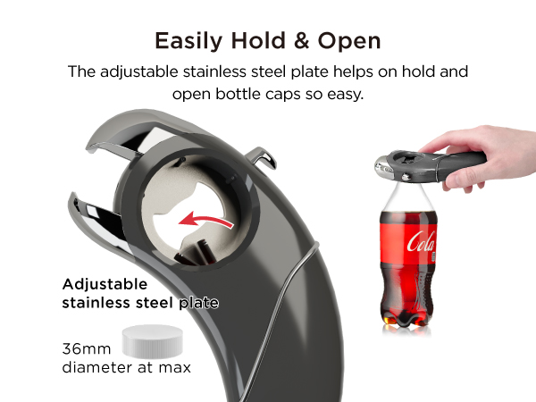 Easily hold &amp; open