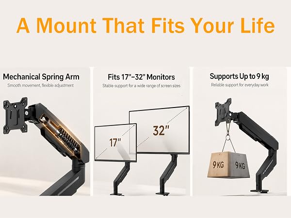 single monitor stand