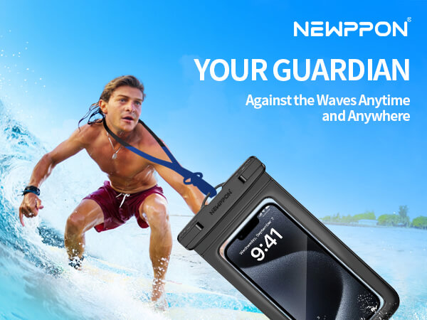 Newppon 6 Pack Waterproof Phone Pouch