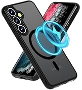 Theyakmer Magnetic Case for Samsung Galaxy S24 - [Compatible with MagSafe] [Military Grade Drop T...