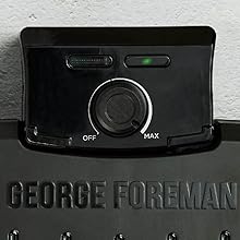 Grill, Indoor, Cooking, George Foreman, Submersible, Dishwasher Safe, Non-Stick