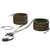 Oyviny 4 Pin 5 Wire Trailer Wiring Harness - 50FT for Rewiring Both-Side Taillights, Pure Copper ...