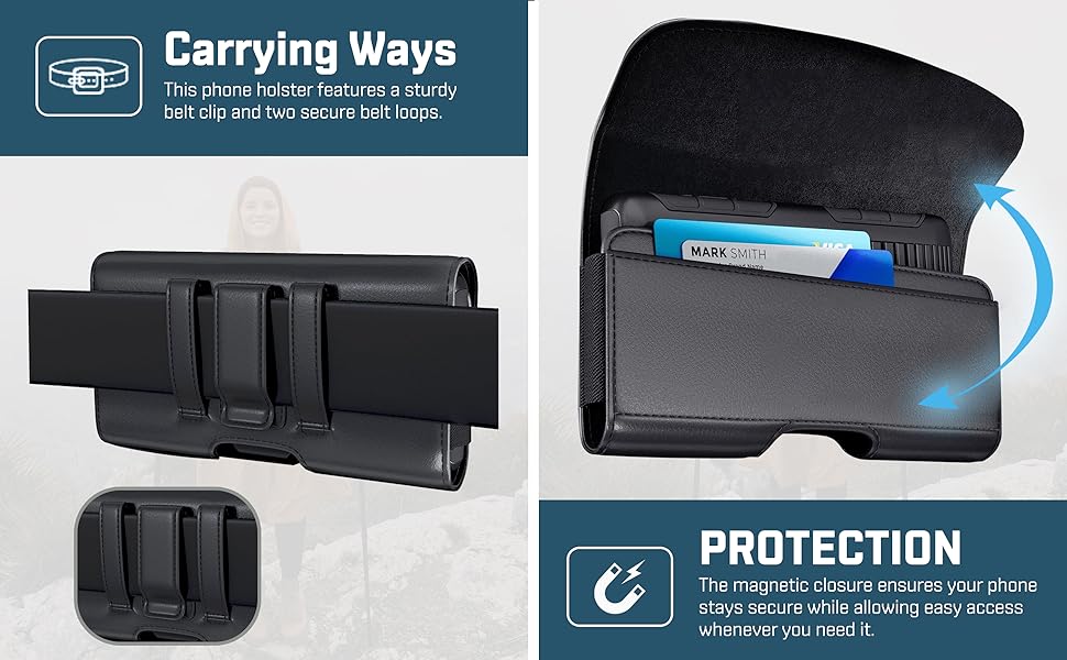 belt phone holder for men