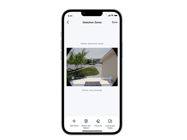 Customizable Activity Zones