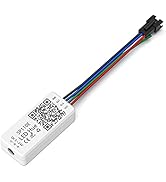 SEZO WS2812B WS2811 LED Bluetooth SP110E Controller Support All LED Strip/Module Light/Panel/Stri...