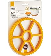 Fun Rotelle-Shaped Silicone Trivet/Hot Pads for Kitchen from a Series of Pasta-Inspired Kitchen G...